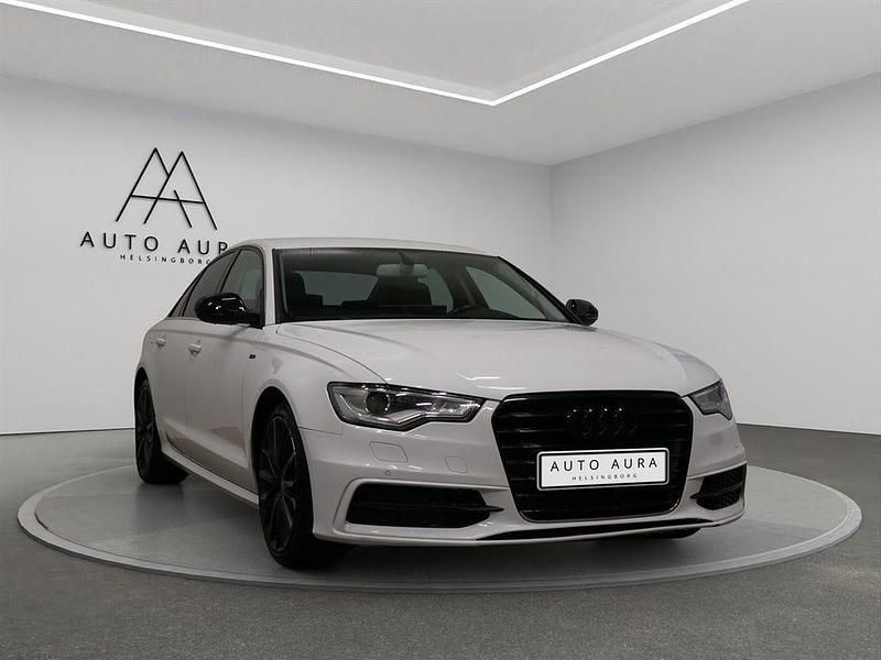 Begagnad Audi A6 S-Line 177 HK (130 kW) 2014 Vit metallic
