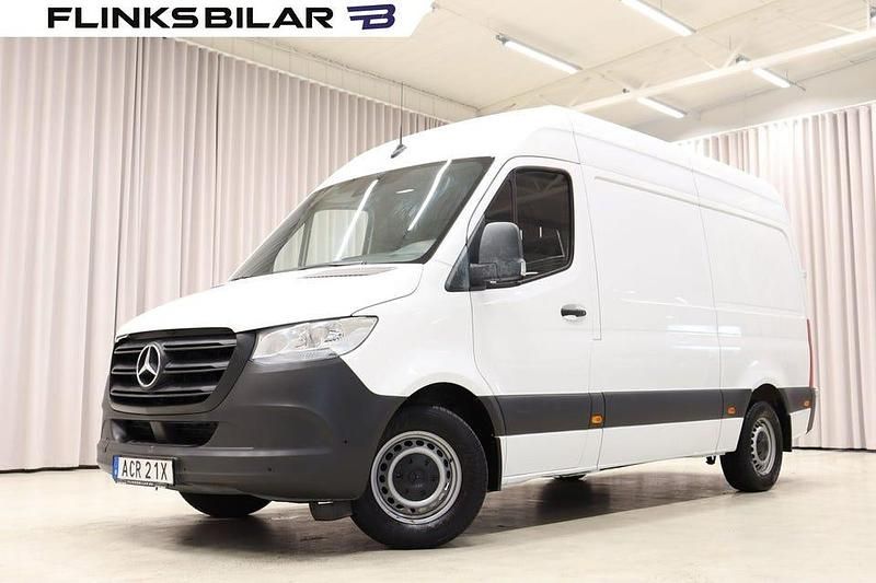 Vit Begagnad 2021 Mercedes Sprinter Van | 249 700 kr - Bild 1/4