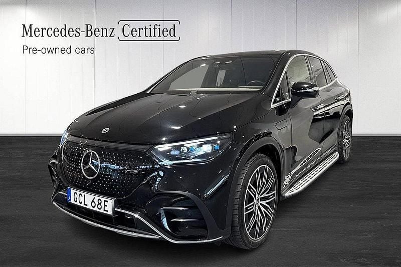 Svart Begagnad 2024 Mercedes EQE350 AMG Line Premium SUV | 759 000 kr (Bra pris) - Bild 1/4