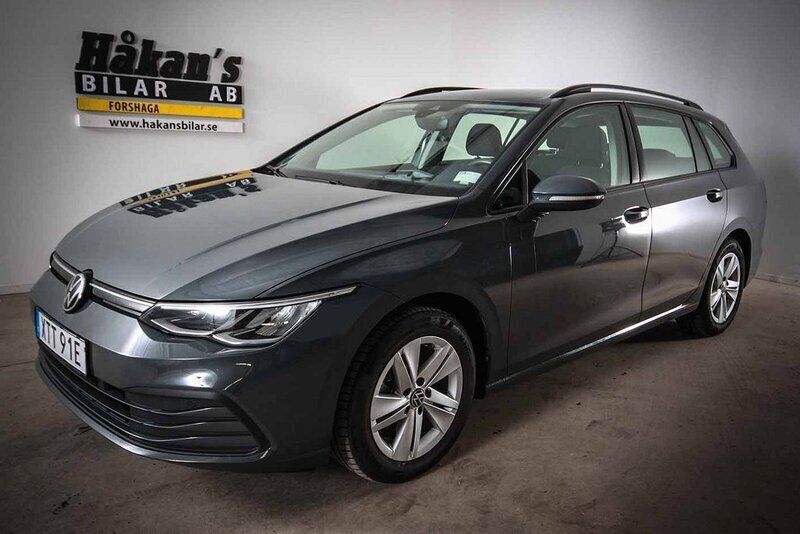 Grå Begagnad 2021 VW Golf Alltrack Kombi | 249 500 kr - Bild 1/4