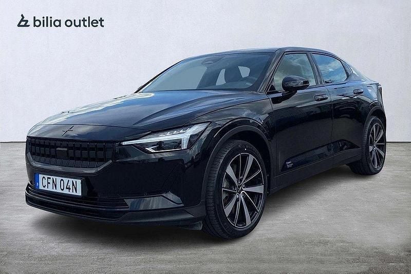 Svart Begagnad 2022 Polestar 2 Standard Range Single Motor Sedan | 319 900 kr (Marknadspris) - Bild 1/3