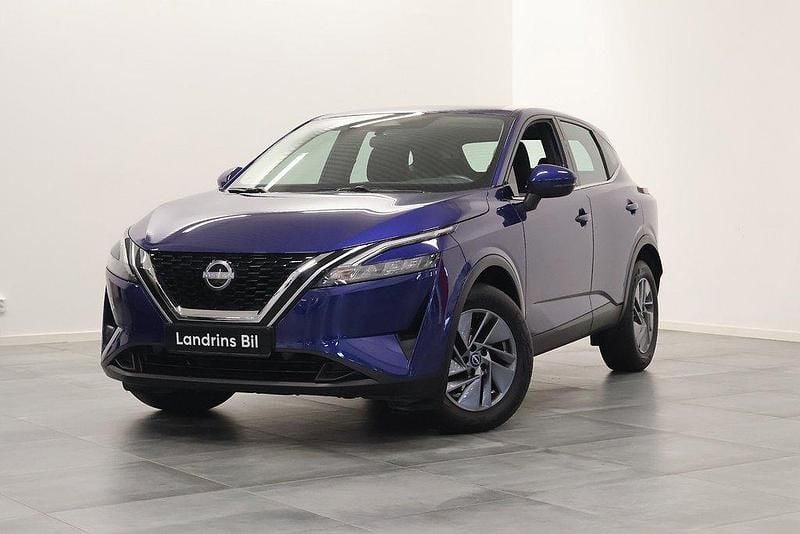 Blå Begagnad 2022 Nissan Qashqai SUV | 244 900 kr (Marknadspris) - Bild 1/4