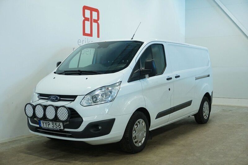 Vit Begagnad 2018 Ford Transit Custom Van | 179 900 kr (Dyr) - Bild 1/4
