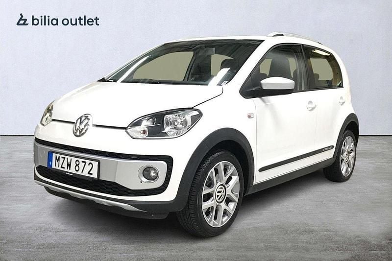 Vit Begagnad 2016 VW up! Halvkombi | 89 900 kr (Marknadspris) - Bild 1/3