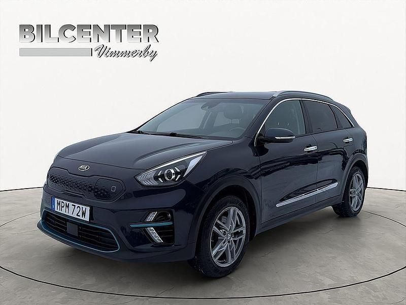 Begagnad Kia e-Niro Advance 150 kW (204 HK) 2020 Blå SUV