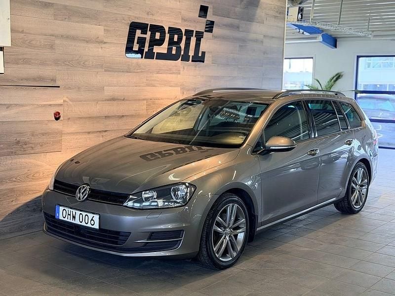 Begagnad VW Golf VII 110 HK (80 kW) 2016 Grå Kombi