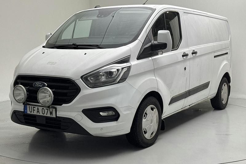 Vit Begagnad 2020 Ford Transit Custom | 159 000 kr (Bra pris) - Bild 1/4