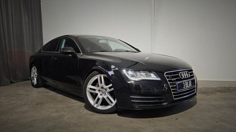Svart Begagnad 2012 Audi A7 Sportback Comfort Halvkombi | 159 000 kr (Marknadspris) - Bild 1/4
