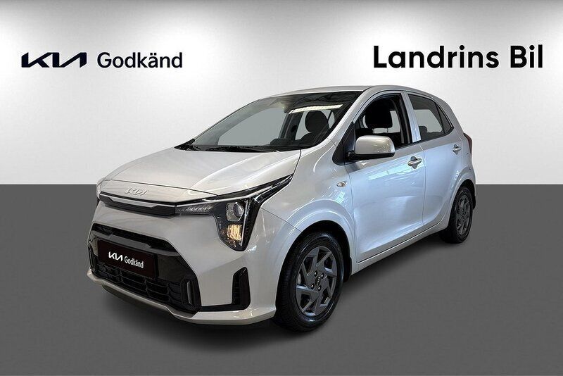 Grå Ny 2024 Kia Picanto Halvkombi | 195 300 kr (Marknadspris) - Bild 1/4