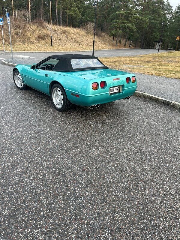 Grön Begagnad 1991 Chevrolet Corvette Cab | 149 000 kr - Bild 1/4