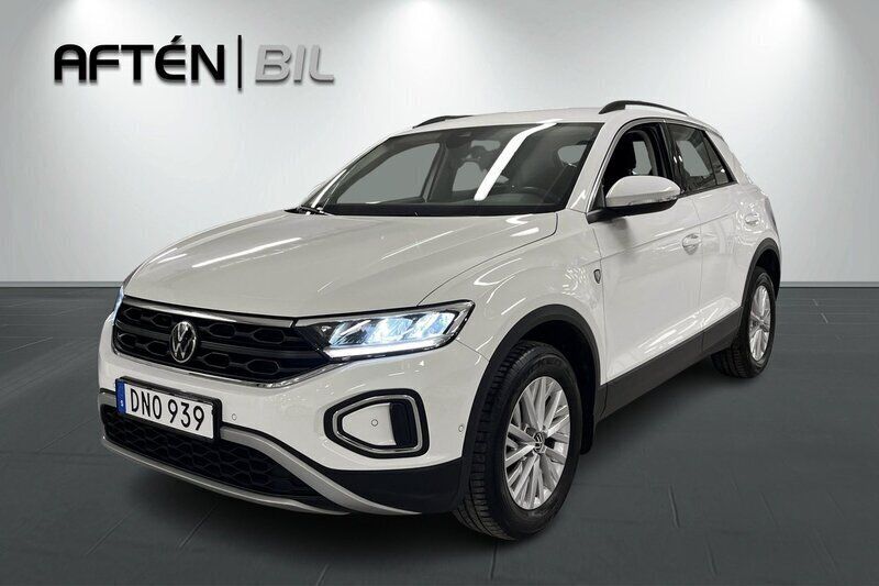 Vit Begagnad 2023 VW T-Roc SUV | 259 800 kr (Marknadspris) - Bild 1/3