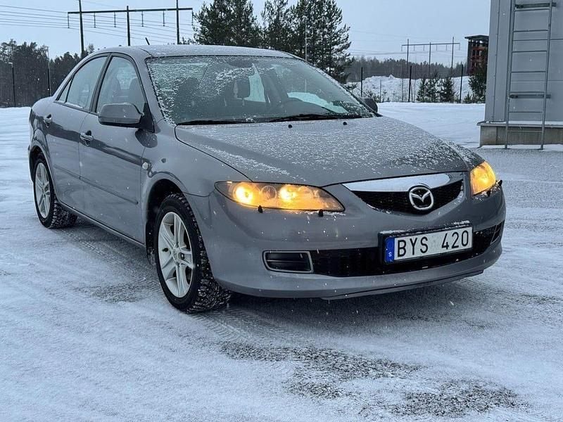 Grå Begagnad 2006 Mazda 6 Touring Sedan | 29 900 kr (Marknadspris) - Bild 1/4