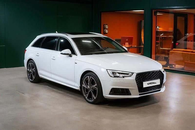 Vit Begagnad 2017 Audi A4 Kombi | 239 900 kr - Bild 1/4