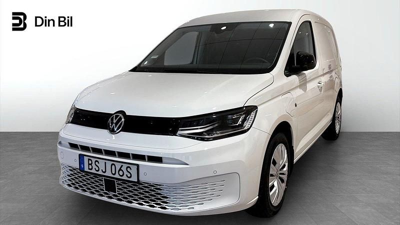 Vit (candyvit) Ny 2025 VW Caddy Minibuss | 557 625 kr (Lite dyr) - Bild 1/4