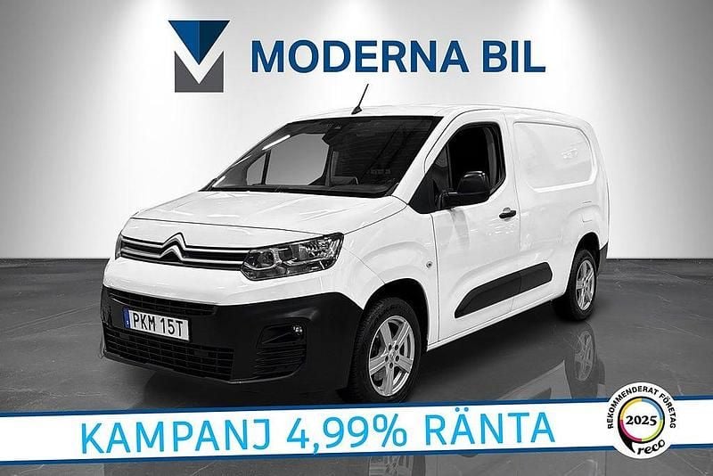 Begagnad Citroën Berlingo 131 HK (96 kW) 2021 Vit Minibuss