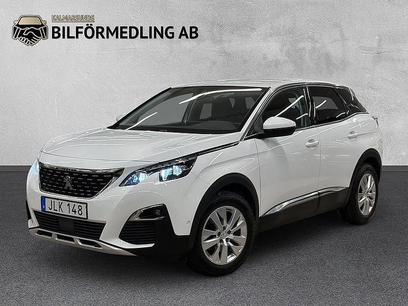 Vit Begagnad 2018 Peugeot 3008 Allure SUV | 189 900 kr (Marknadspris) - Bild 1/4