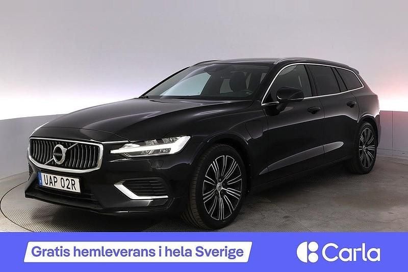 Svart Begagnad 2022 Volvo V60 Inscription Kombi | 315 900 kr (Bra pris) - Bild 1/4