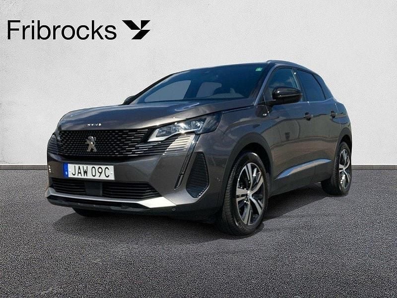 Grå Begagnad 2024 Peugeot 3008 GT SUV | 278 900 kr (Marknadspris) - Bild 1/4