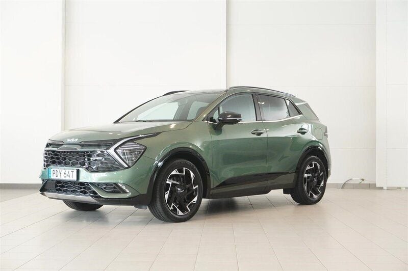 Grön Begagnad 2022 Kia Sportage GT-Line SUV | 379 800 kr (Bra pris) - Bild 1/4