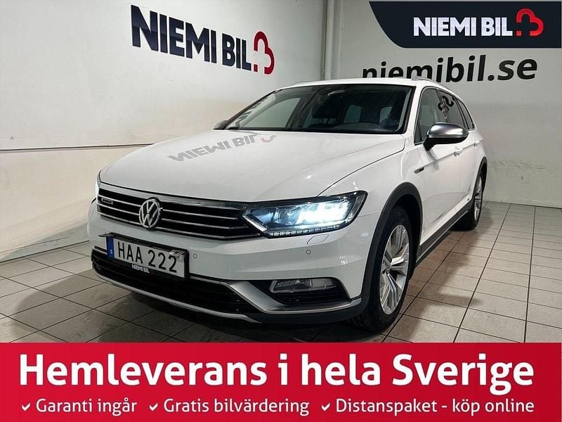 Vit Begagnad 2018 VW Passat Alltrack Kombi | 229 900 kr (Marknadspris) - Bild 1/3