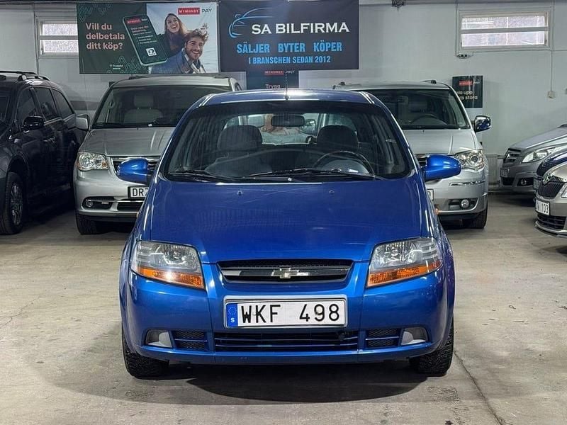 Blå Begagnad 2005 Chevrolet Kalos Halvkombi | 17 900 kr (Marknadspris) - Bild 1/4