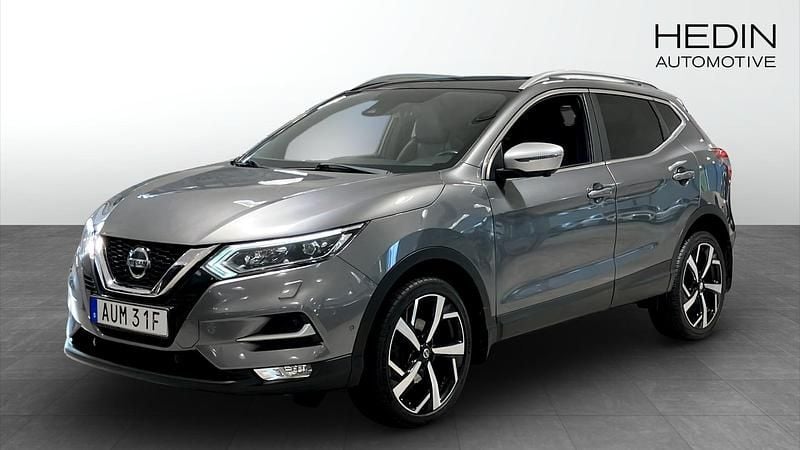 Svart Begagnad 2019 Nissan Qashqai Tekna+ SUV | 199 900 kr (Marknadspris) - Bild 1/4