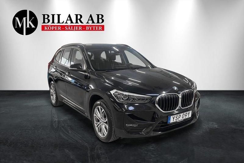 Begagnad BMW X1 Sport Line 192 HK (141 kW) 2019 Svart SUV