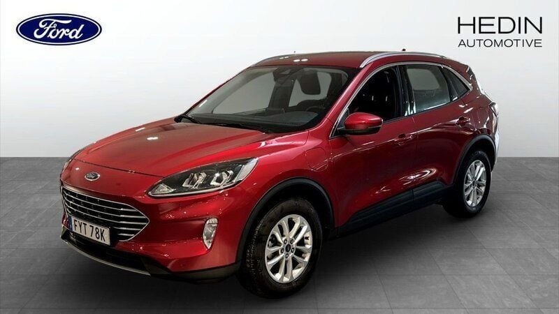 Röd (red) Begagnad 2022 Ford Kuga Titanium SUV | 254 900 kr (Bra pris) - Bild 1/4