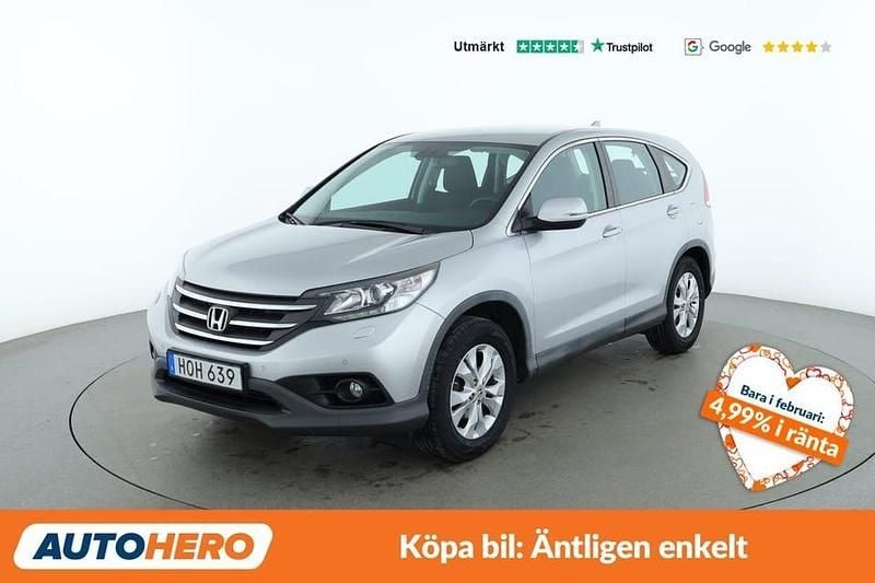 Begagnad Honda CR-V Elegance 121 HK (88 kW) 2014 Silver SUV