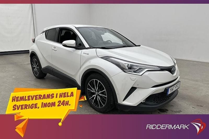 Vit Begagnad 2017 Toyota C-HR Executive SUV | 174 800 kr (Marknadspris) - Bild 1/3