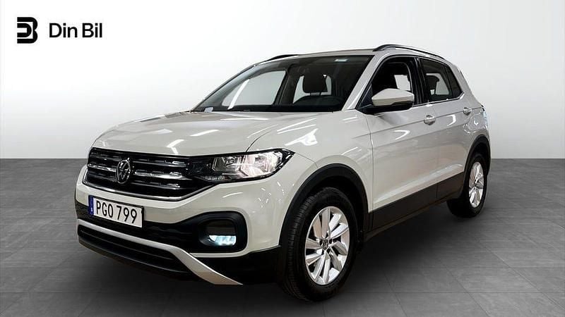 Grå Begagnad 2022 VW T-Cross SUV | 189 900 kr (Marknadspris) - Bild 1/4