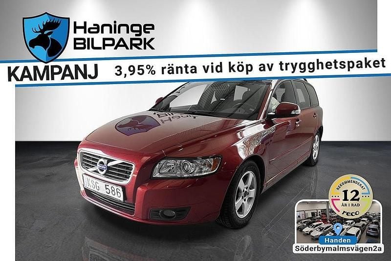 Röd Begagnad 2010 Volvo V50 Kombi | 59 900 kr (Marknadspris) - Bild 1/2