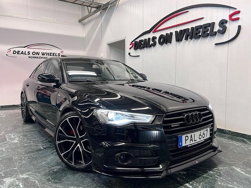 Svart Begagnad 2016 Audi A6 S-Line Sedan | 224 900 kr (Lite dyr) - Bild 1/4