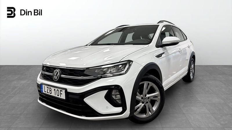 Vit Begagnad 2023 VW Taigo SUV | 259 900 kr (Marknadspris) - Bild 1/4