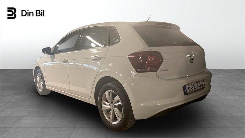 Begagnad VW Polo 95 HK (69 kW) 2019 Vit Halvkombi