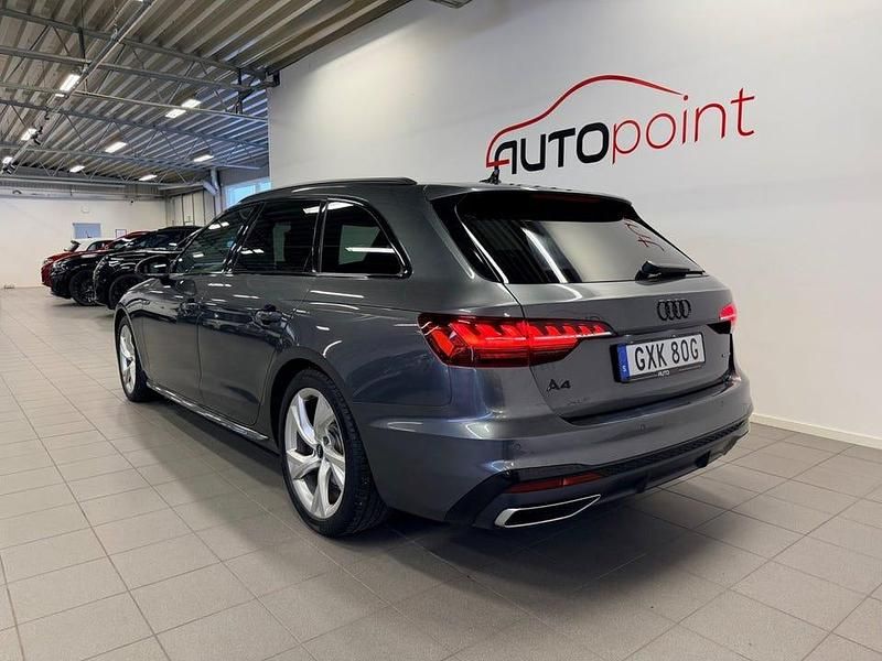 Begagnad Audi A4 S-Line 204 HK (150 kW) 2022 Grå Kombi