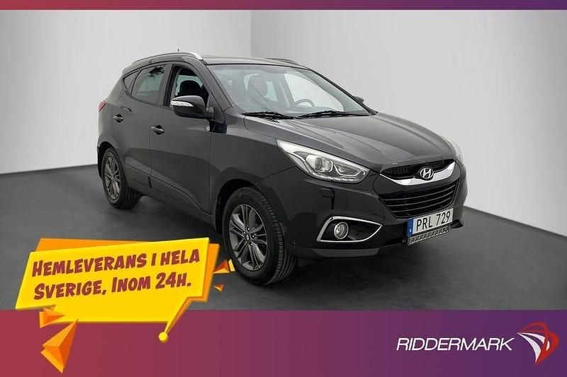 Svart Begagnad 2014 Hyundai ix35 Premium SUV | 89 700 kr (Marknadspris) - Bild 1/3