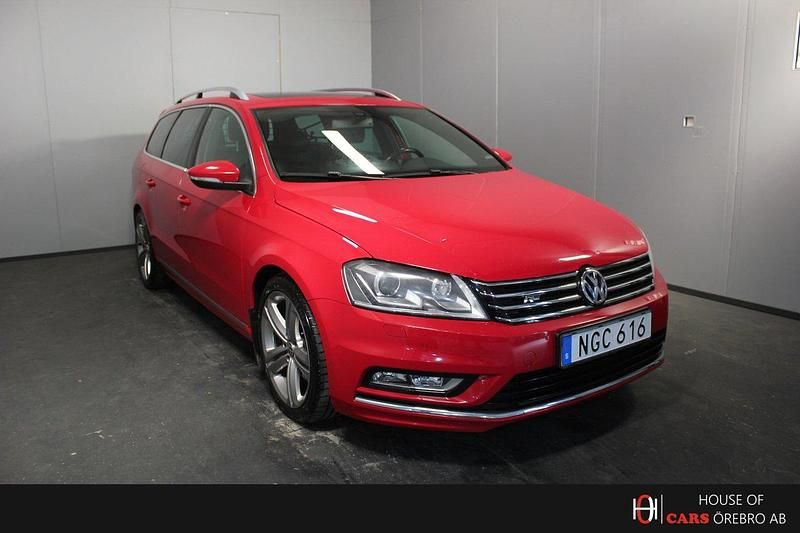 Röd Begagnad 2013 VW Passat GT Kombi | 94 900 kr (Marknadspris) - Bild 1/4