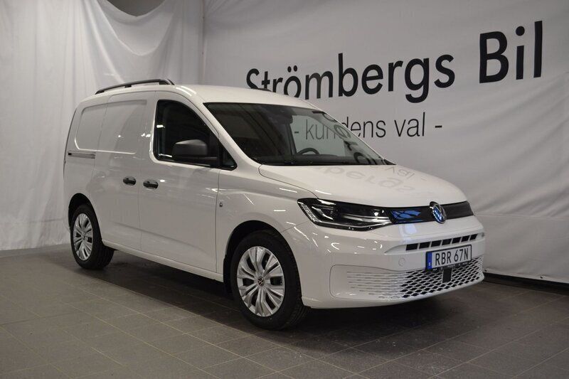Vit Ny 2025 VW Caddy Maxi Minibuss | 524 235 kr (Marknadspris) - Bild 1/4