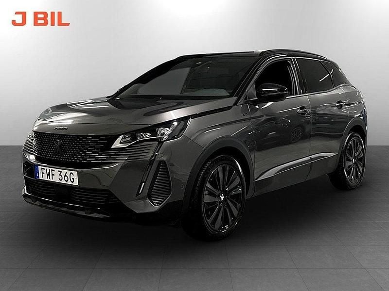 Grå Begagnad 2024 Peugeot 3008 GTi SUV | 264 900 kr (Marknadspris) - Bild 1/3