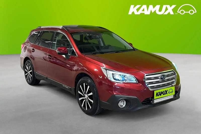 Röd Begagnad 2016 Subaru Outback SUV | 174 700 kr (Marknadspris) - Bild 1/4
