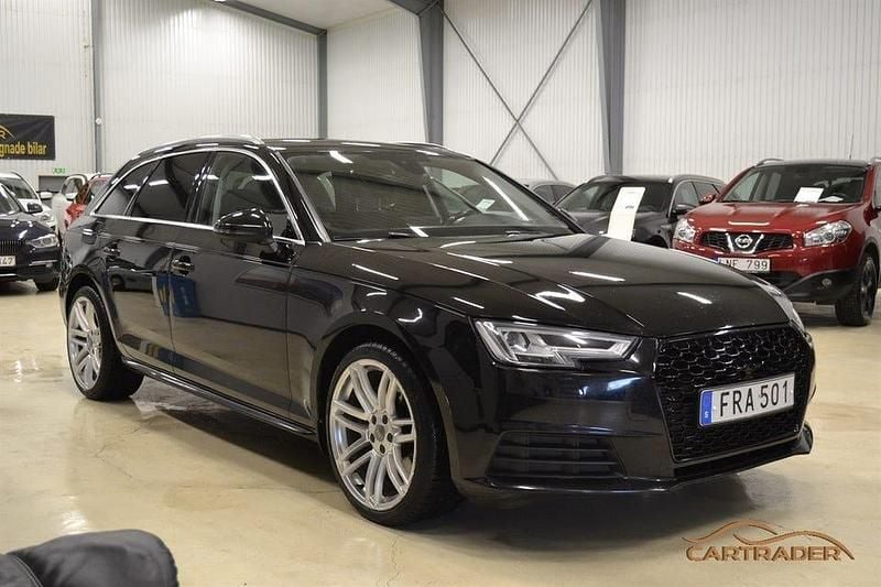 Begagnad Audi A4 190 HK (139 kW) 2016 Svart Kombi
