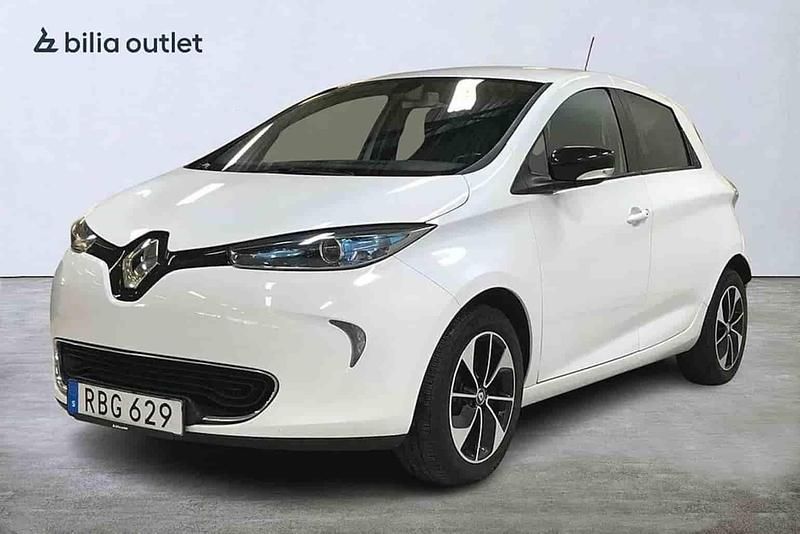 Vit Begagnad 2019 Renault Zoe Halvkombi | 114 900 kr (Marknadspris) - Bild 1/1
