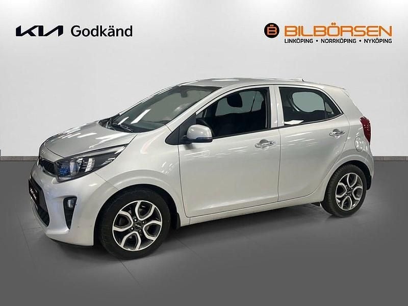 Grå Begagnad 2022 Kia Picanto Advance Halvkombi | 159 900 kr (Marknadspris) - Bild 1/4