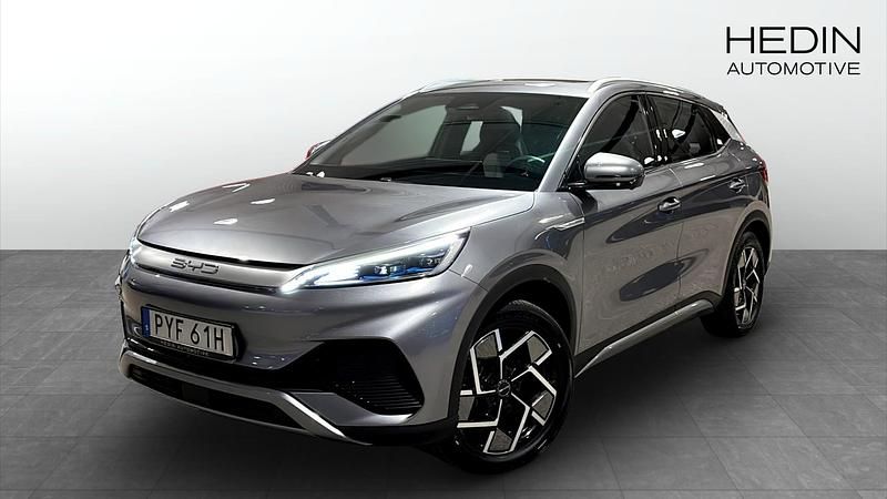 Grå Begagnad 2022 BYD Atto 3 Design SUV | 289 900 kr (Lite dyr) - Bild 1/4