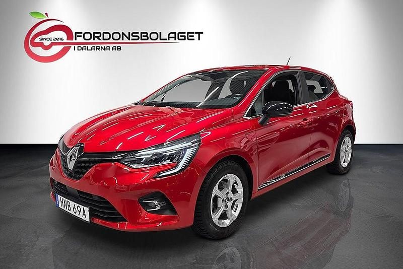 Röd Begagnad 2019 Renault Clio V Intens Halvkombi | 169 700 kr (Marknadspris) - Bild 1/4