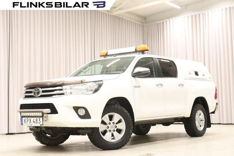 Vit Begagnad 2018 Toyota HiLux Pickup | 279 800 kr (Bra pris) - Bild 1/4