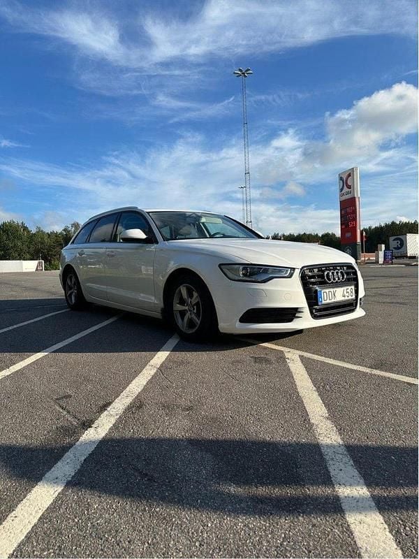 Vit Begagnad 2014 Audi A6 Proline Kombi | 115 000 kr (Marknadspris) - Bild 1/4