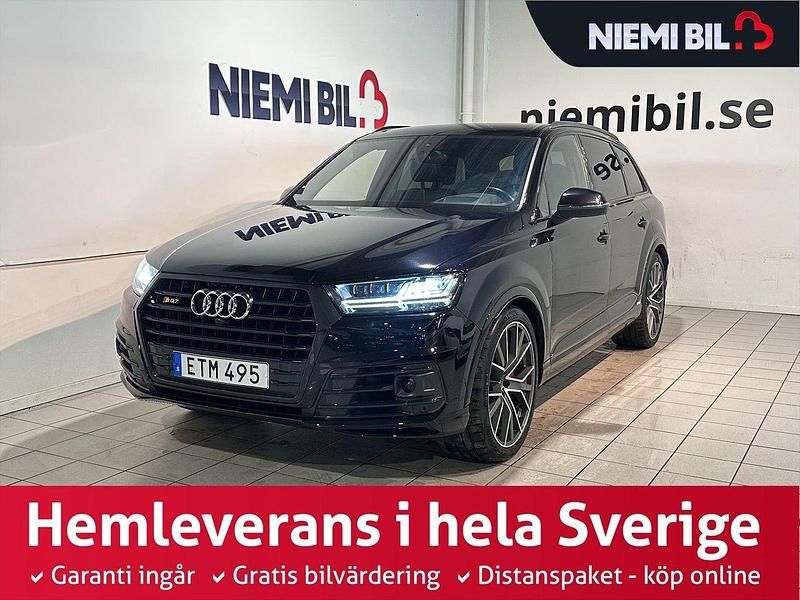 Svart Begagnad 2018 Audi SQ7 SUV | 499 900 kr - Bild 1/3