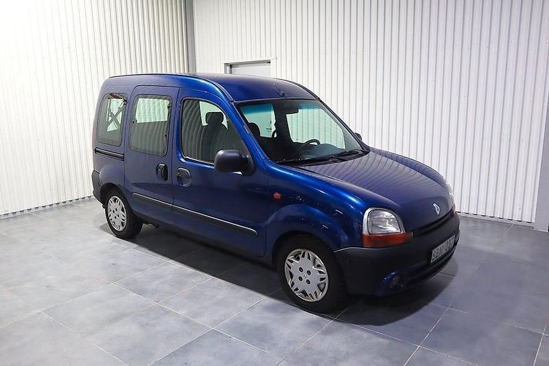 Begagnad Renault Kangoo 75 HK (55 kW) 2001 Mörkblå Minibuss